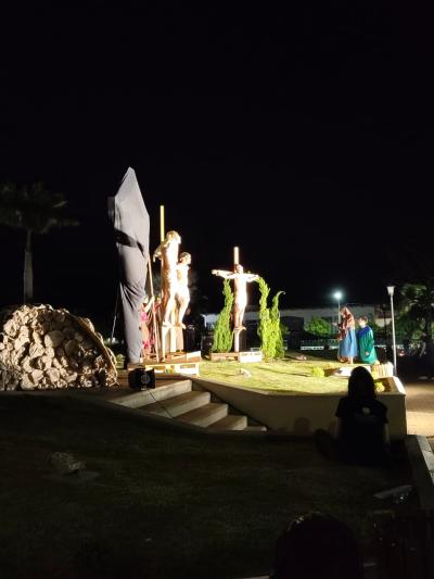 Procissão reúne milhares de fiéis em Laranjeiras do Sul e emociona comunidade na Sexta-feira Santa